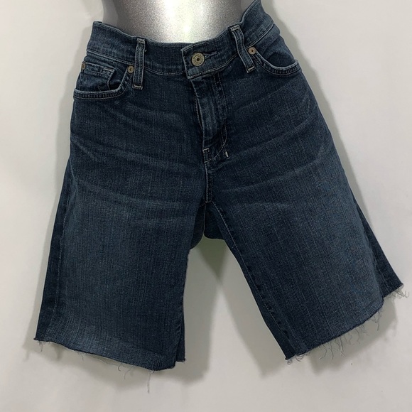 7 For All Mankind Pants - 7 FOR ALL MANKIND dojo cut offs bermuda shorts